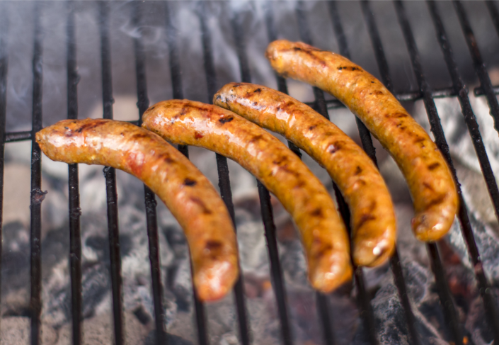 Saucisses à griller douces 500g