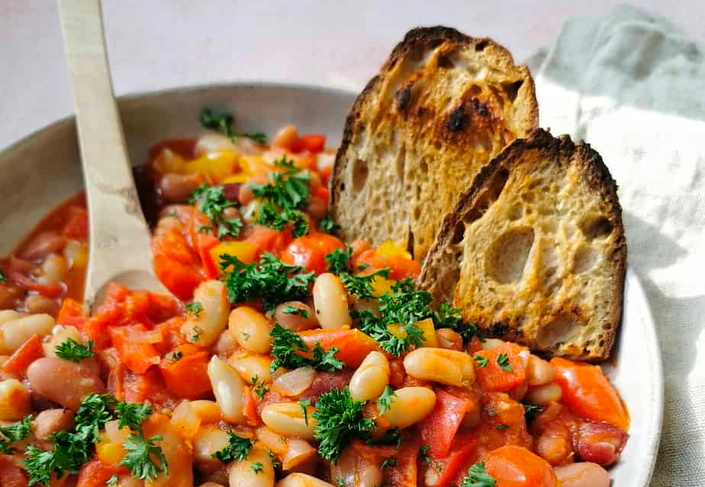 Weiße Bohnen ohne Fleisch